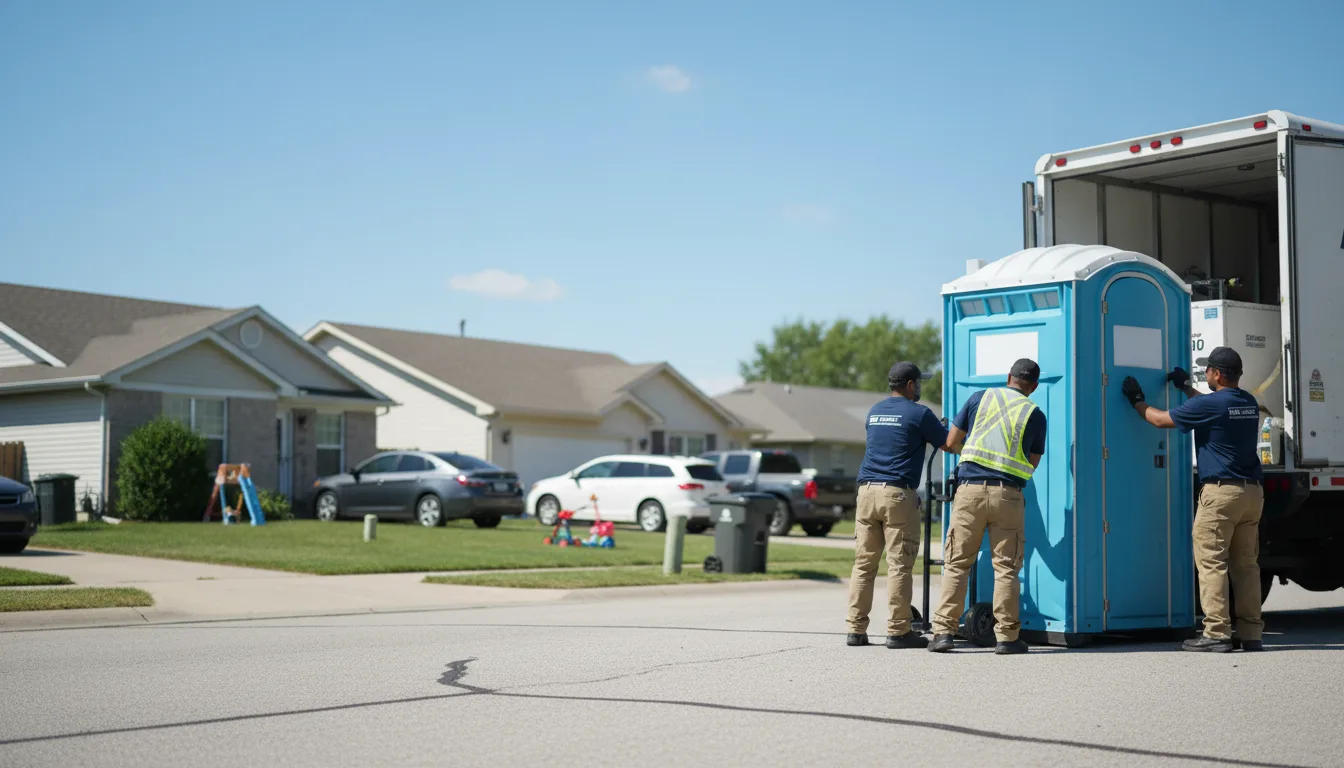Standard Porta Potty Rentals in Triumph, IL near me